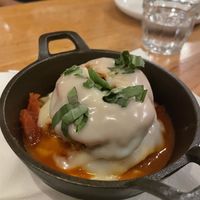 Eggplant Parmesan tastes just like what my grandmother used to makee  at Wildseed in San Francisco