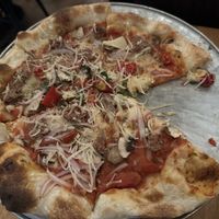 Sausage pizzaa  at Wildseed in San Francisco