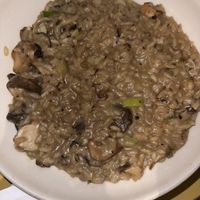 Mushroom risotto  at Wildseed in San Francisco