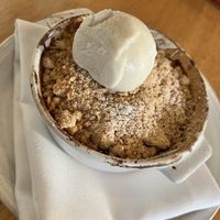 Peach Crumble   at Wildseed in San Francisco