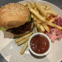 burger  at Wildseed in San Francisco