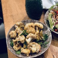 Curried cauliflowerr  at Wildseed in San Francisco