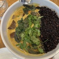 Curry bowl  at Wildseed in San Francisco
