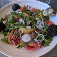 Heirloom tomato salad at Wildseed in San Francisco