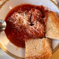 Meatballs and bread  at Wildseed in San Francisco
