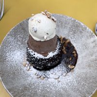 Lava cake  at Wildseed in San Francisco