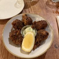 Mushroom Zeppole  at Wildseed in San Francisco