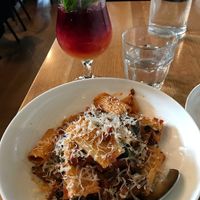 Impossible meat lasagne at Wildseed in San Francisco