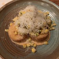 Mexican corn cakes at Wildseed in San Francisco