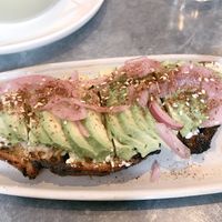 Avocado toast at Wildseed in San Francisco