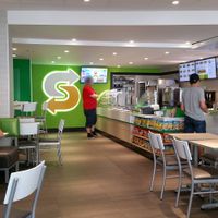 Interior at Subway in Rapperswil-jona
