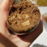 Blutwurst (had chunks of smoked tofu inside) (3.5/5) at Biometzgerei Spahn in Frankfurt