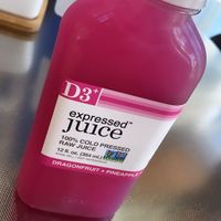 D3 Dragon Fruit Juice at Yello Vegan Cafe & Creative Arts Center in Fort Lauderdale