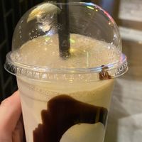 Choc Peanut shake   at Lord of the Fries in South Yarra