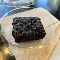 Blueberry Browniee  at Lord of the Fries in South Yarra