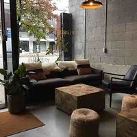 Lounge area at The Garden in Vancouver