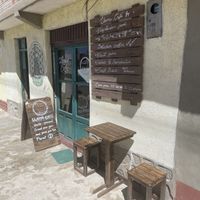   at Llama Cafe in Uyuni