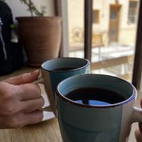   at Llama Cafe in Uyuni