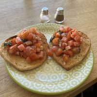   at Llama Cafe in Uyuni