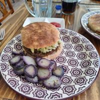  at Llama Cafe in Uyuni