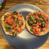 Bruschetta   at Llama Cafe in Uyuni