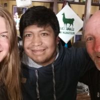 Our wonderful host, Bismark at Llama Cafe in Uyuni