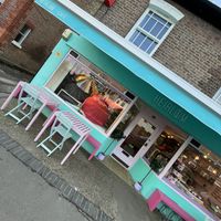 Outdoor seating.  at Heirloom in Edlesborough