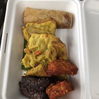 Tempeh at Vegan Night Market in Christchurch