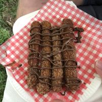 Churros at Vegan Night Market in Christchurch