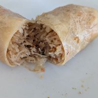 Indo Tempeh's spring roll at Vegan Night Market in Christchurch