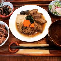 Set menu at Hitokokyu in Tokyo