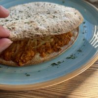 Vegan quesadilla   at Labarra Taberna in Zumaia