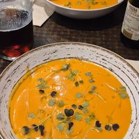 Salmorejo feliz at Labarra Taberna in Zumaia
