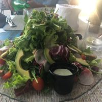 Salad with avocado and tofu at Istrian in Portoroz