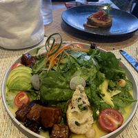 Tempeh Avocado salad  at Istrian in Portoroz