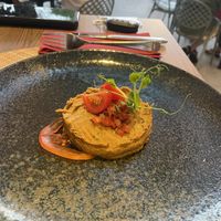 Vegan tartare   at Istrian in Portoroz