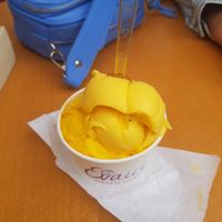 (the black spot is a passionfruit seed, not a bug) at Evaice in Tenerife