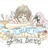 Logo at Lilimpo's Vegan Bakery in Rome