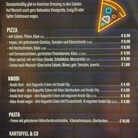 Speisekarte mit veganen Optionen at Donnerwetter  in Hamburg
