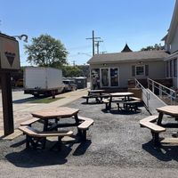 Eat outside!  at Riverbottom in Algonquin