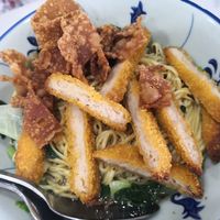 Wantan mee at 729 Vegan in North Singapore