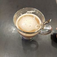 Warm coffee at 729 Vegan in North Singapore