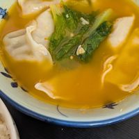 Tom Yam Dumpling soup at 729 Vegan in North Singapore