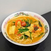 Vegan Curry Ramen Soup at 729 Vegan in North Singapore