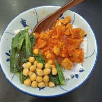 MaPo Tempeh Rice 👌 at 729 Vegan in North Singapore