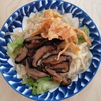 Mushrooms kway teow at 729 Vegan in North Singapore