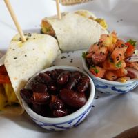 Breakfast wrap at Chikalicious in Koh Phangan