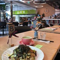 Spacious Spacing with Comfortable Decorations at Green Tech Cafe in Hong Kong Island