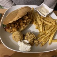Vegan döner kebab at M.Y.Table-Restaurant in Augan