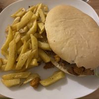 Kebab végétal  at M.Y.Table-Restaurant in Augan